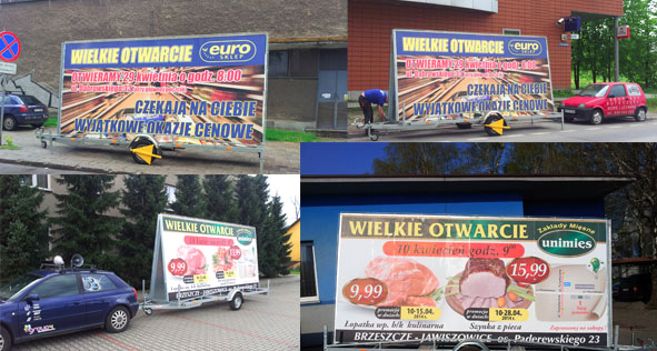 Przyczepa reklamowa